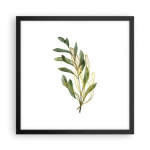 Poszter fehér keretben - Minden, ami jó - 40x40 cm