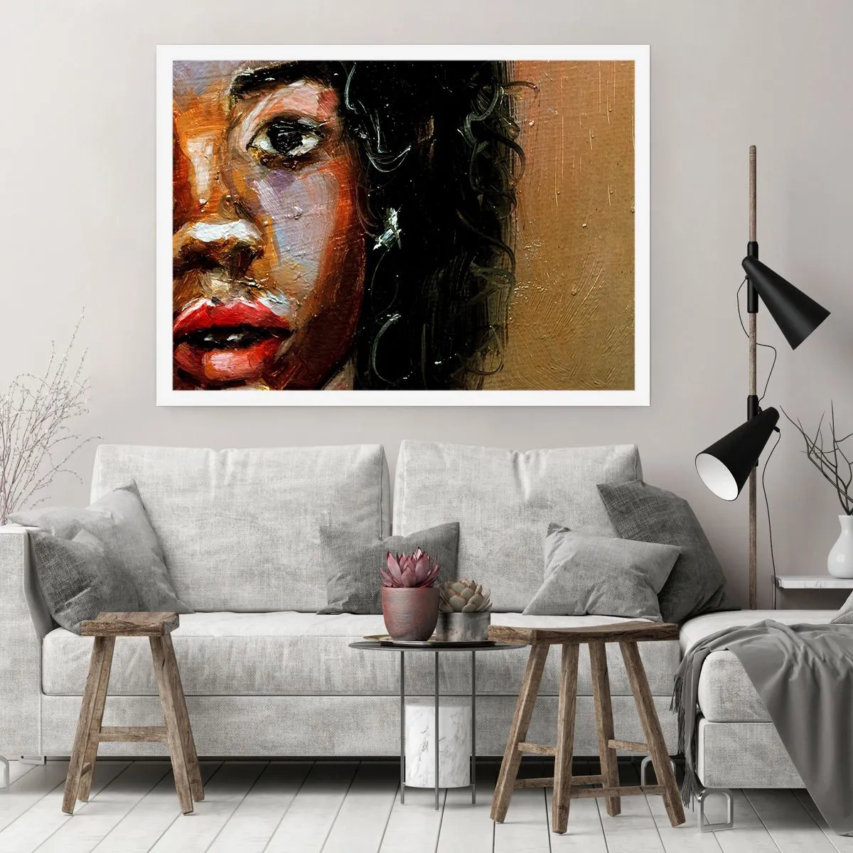 Poszter - Fekete és fény - 40x30 cm