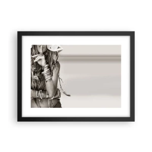 Poszter fehér keretben - Mint egy leány - 40x30 cm