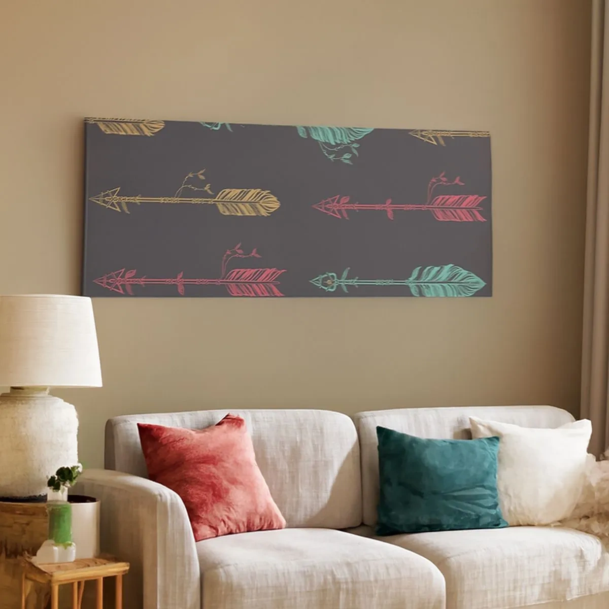 Vászonkép - Rendben - 100x40 cm