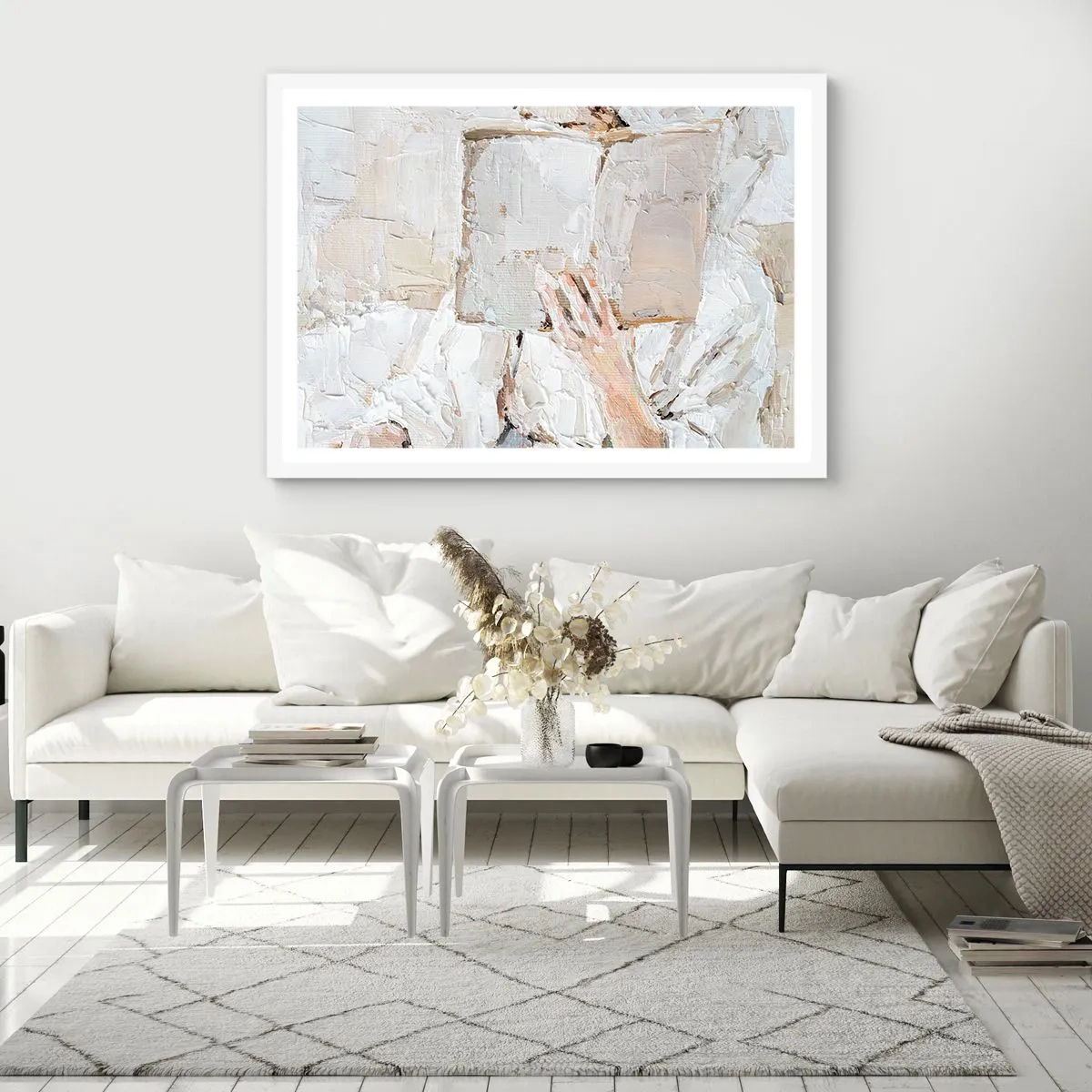 Poszter fekete keretben - Egy másik világban - 91x61 cm