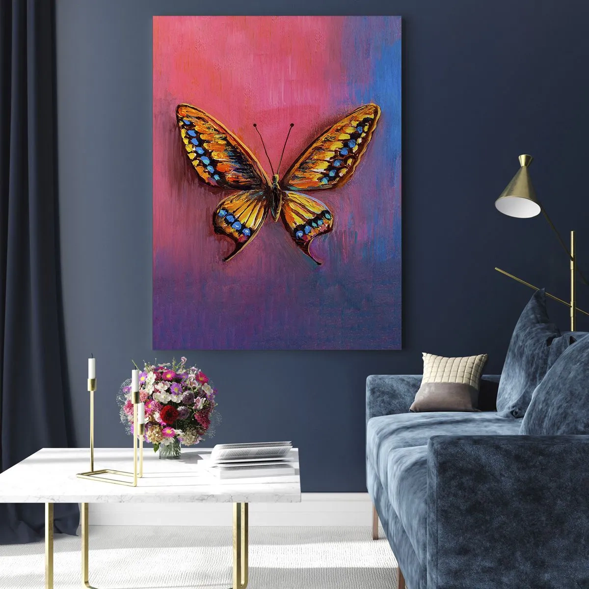 Üveg kép - A természet gyöngye - 70x100 cm