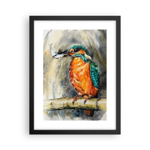 Poszter fehér keretben - A természet törvénye - 30x40 cm