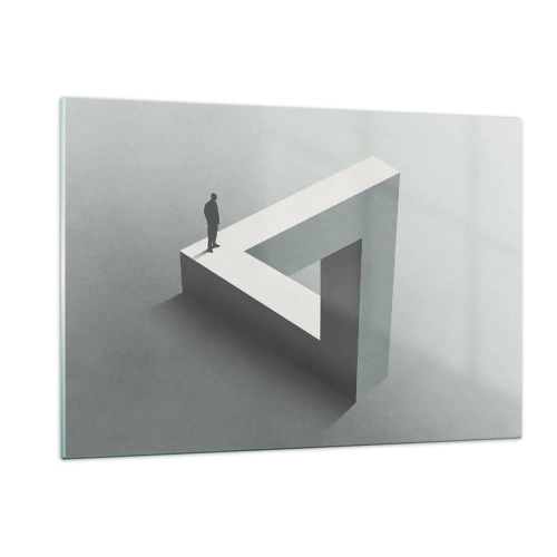 Üveg kép - És mégis lehetséges - 120x80 cm