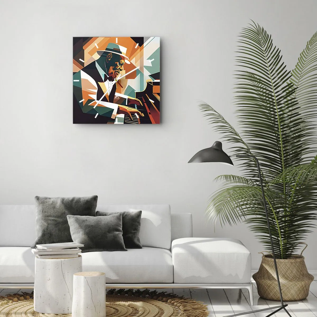 Falióra, Óra - Minden, ami jazz - 40x40 cm