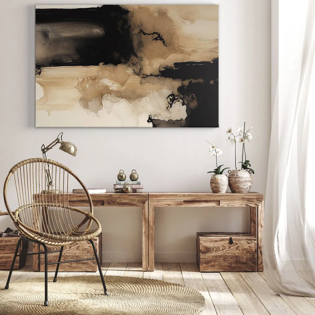 Vászonkép - Egy érdekes absztrakció - 120x80 cm