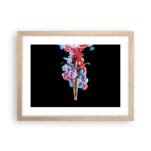 Poszter világos tölgy keretben - Teljes virágzásban - 40x30 cm