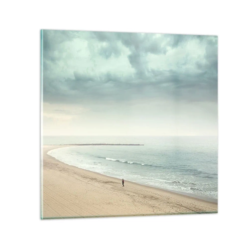 Üveg kép - A békét keresve - 70x70 cm