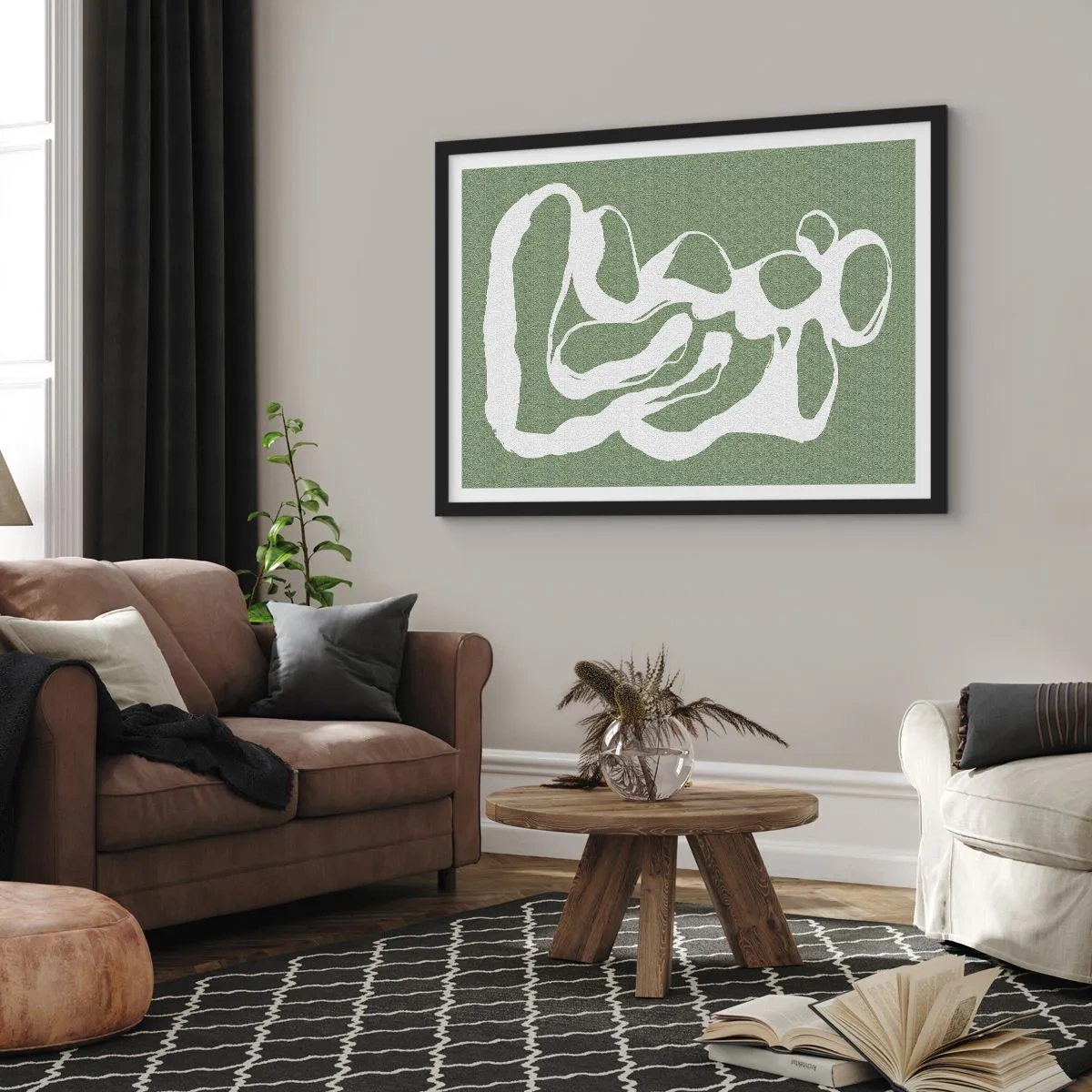 Poszter fehér keretben - A tér hívása - 91x61 cm