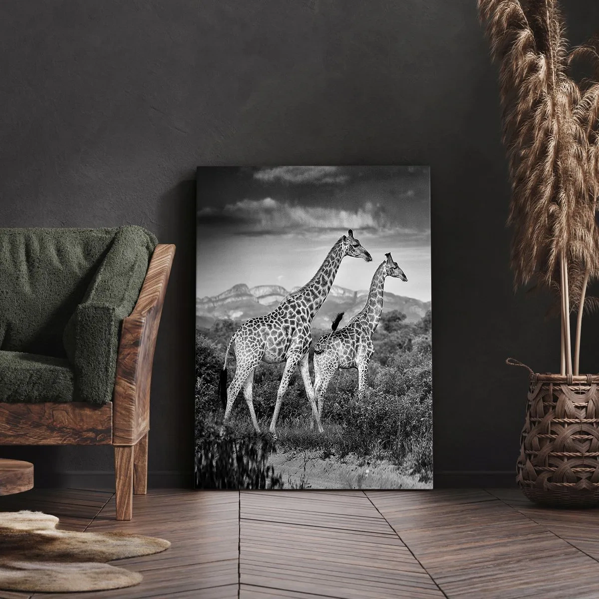 Vászonkép - Magas rangok Afrikában - 45x80 cm