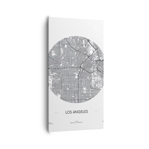 Vászonkép - Los Angeles anatómiája - 65x120 cm