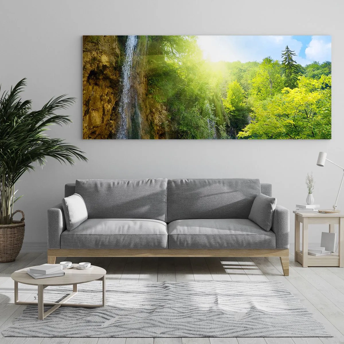 Üveg kép - Ez kell legyen a Paradicsom - 90x30 cm