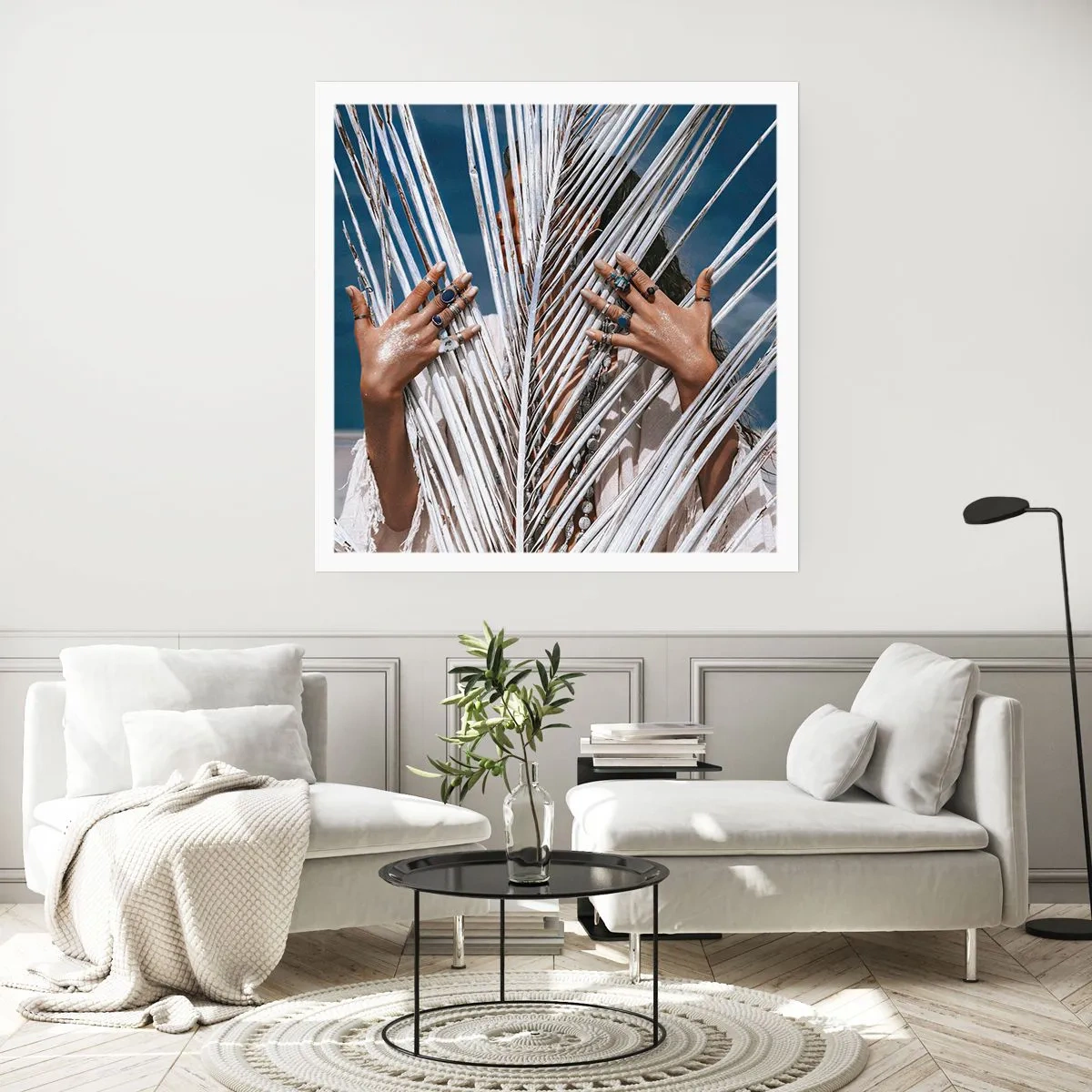 Poszter - Sámán asszonya? - 60x60 cm