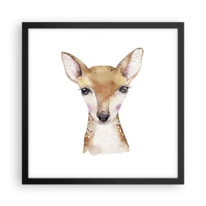 Poszter fehér keretben - Az ártatlanság természete - 40x40 cm