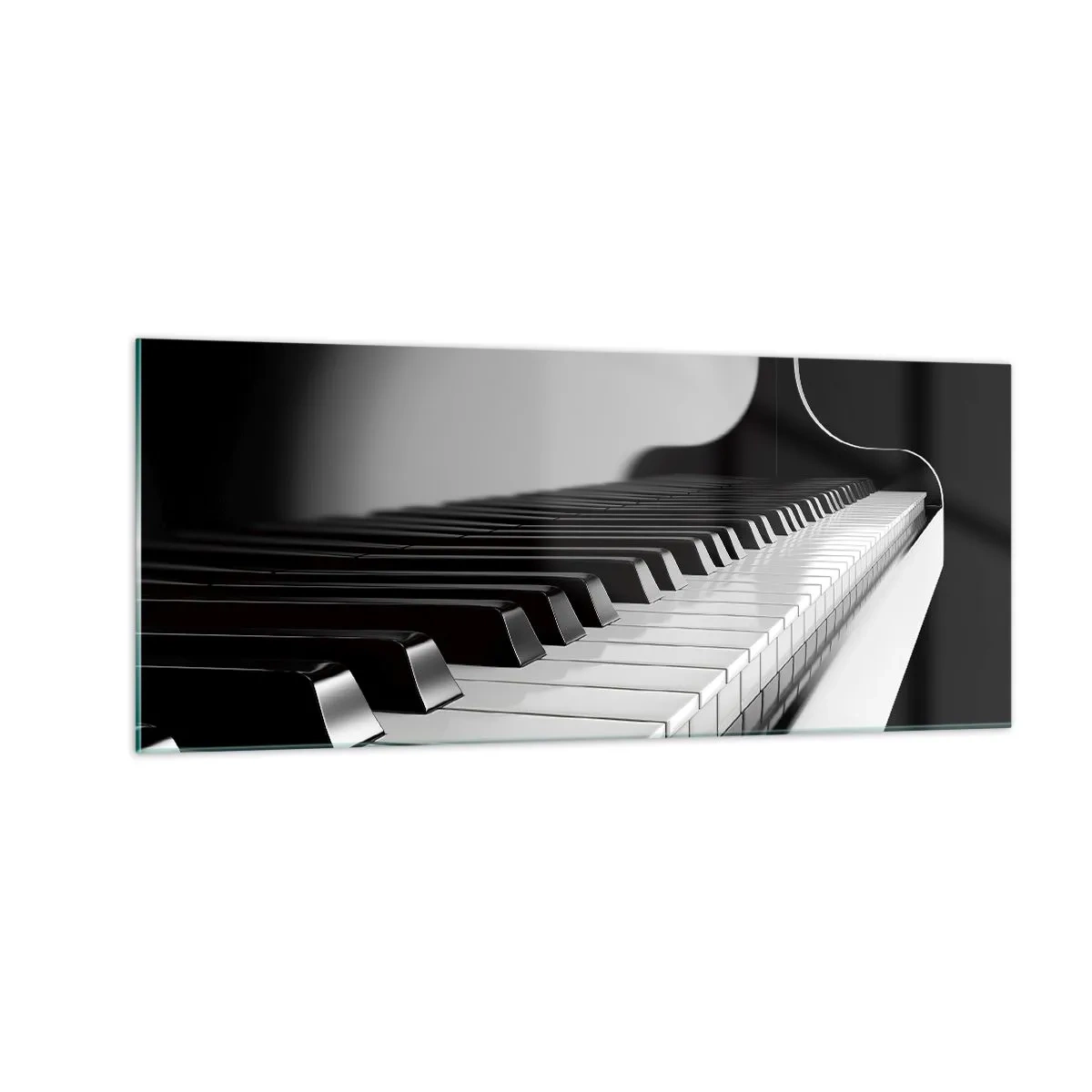 Üveg kép - A formák és színek harmóniája - 100x40 cm