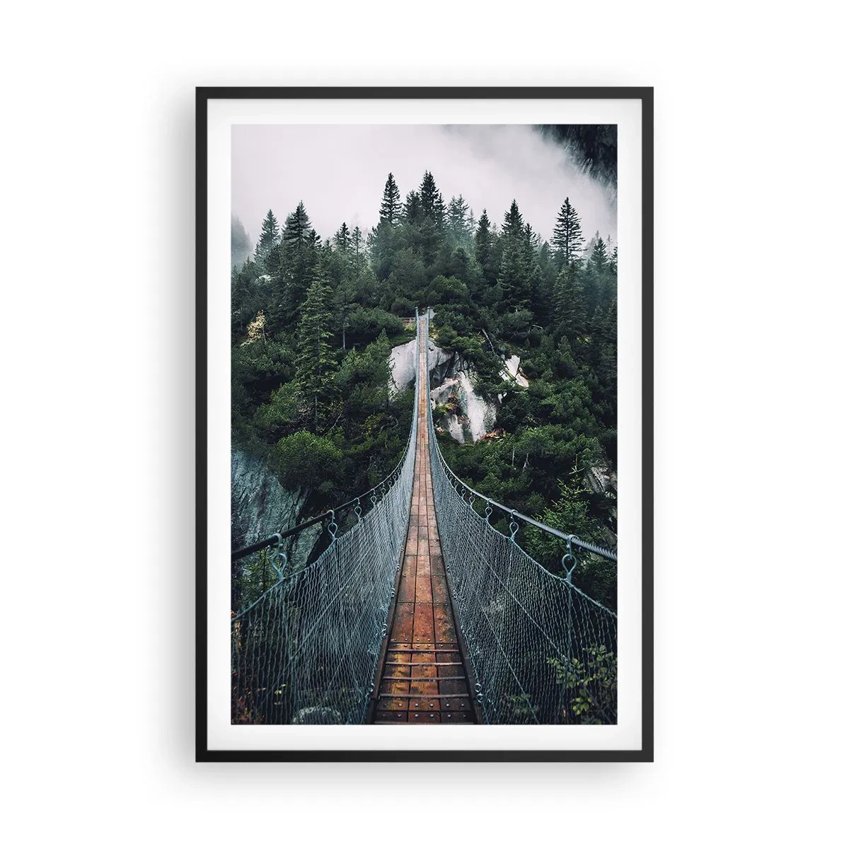 Poszter fehér keretben - Csak a legjobbaknak - 61x91 cm