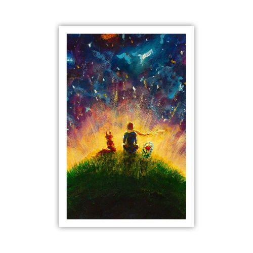 Poszter - Szerelem és barátság – az egész világ - 61x91 cm