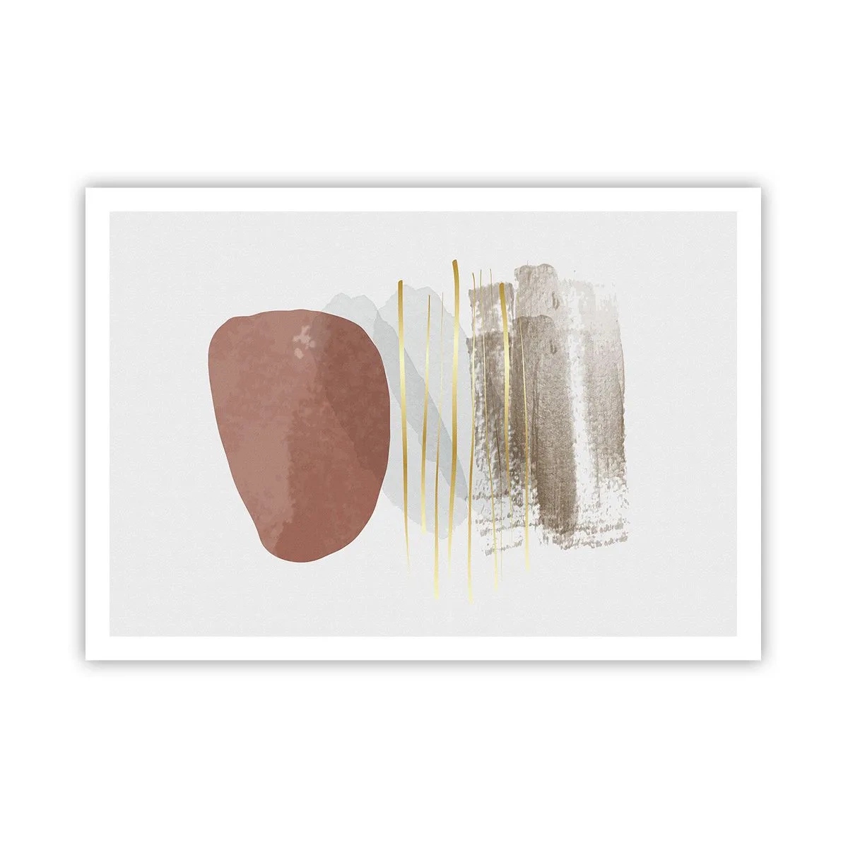 Poszter - Absztrakt oszlopsor - 100x70 cm