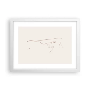 Poszter fekete keretben - A vágy alakja - 40x30 cm