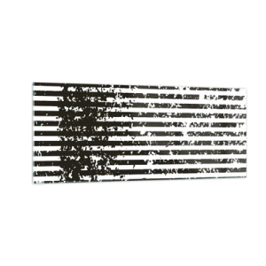Üveg kép - Ritmus és zaj - 100x40 cm