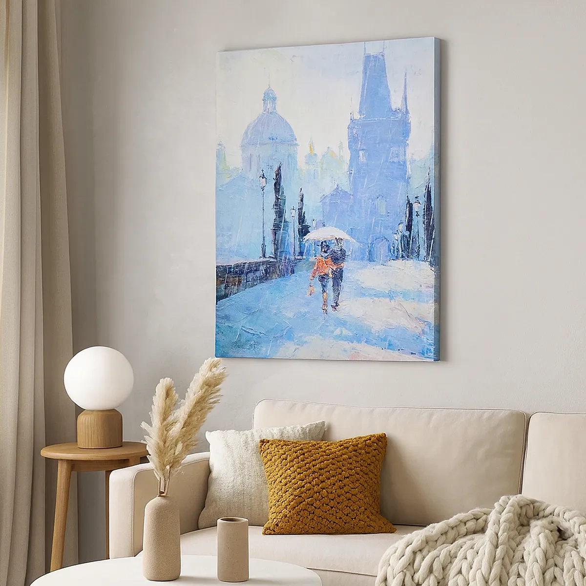 Vászonkép - Az eső biztosan elvarázsolt minket - 50x70 cm