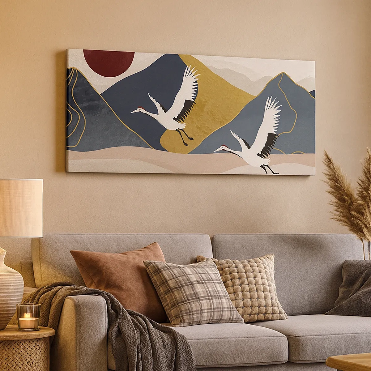 Vászonkép - És ismét ELREPÜLT a nap - 30x30 cm