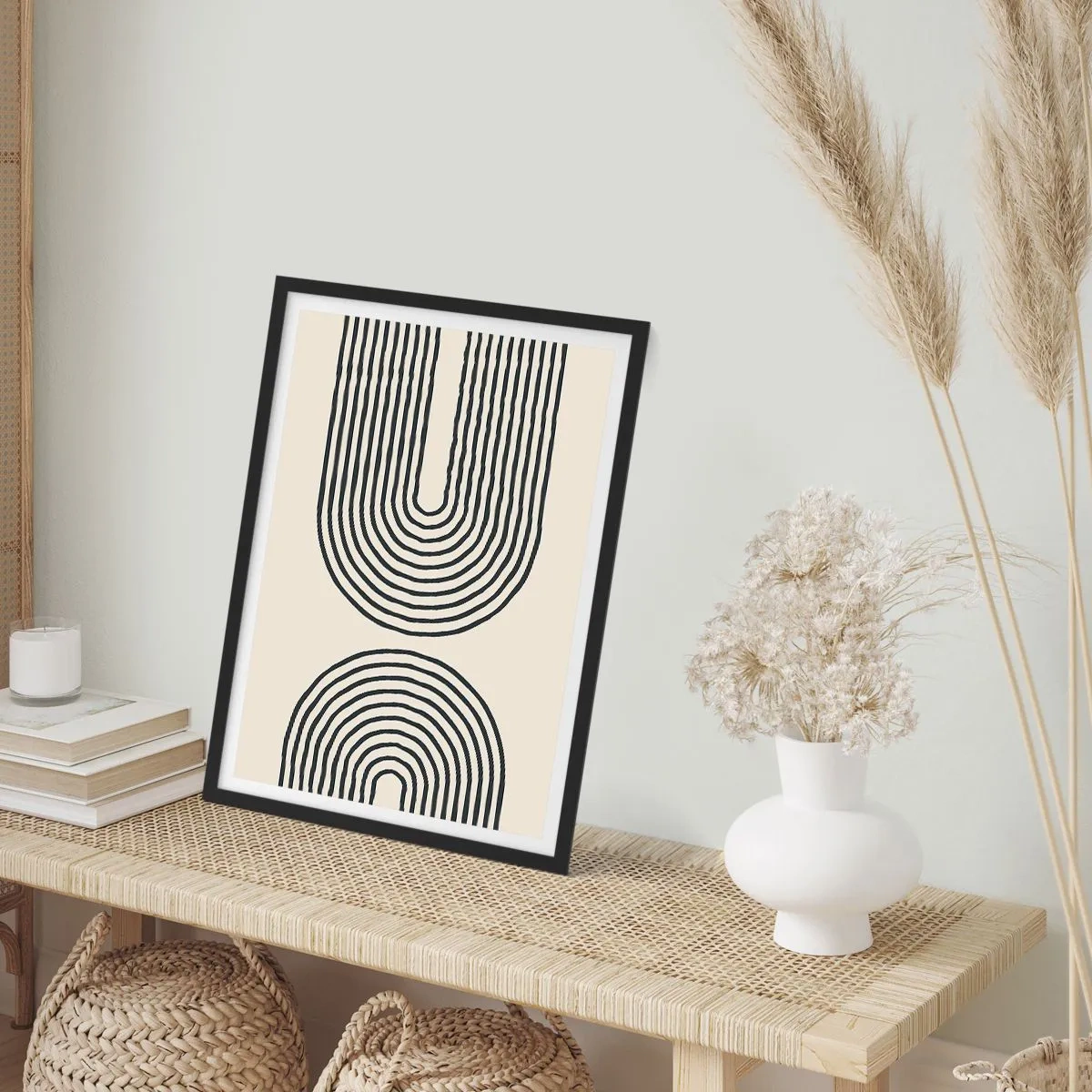 Poszter fehér keretben - Bármelyik percben ... - 70x100 cm