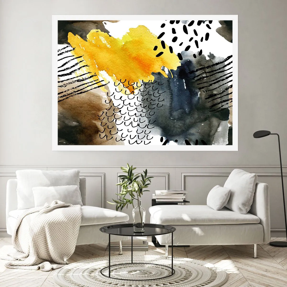 Poszter - Az elemek találkozása - 50x40 cm