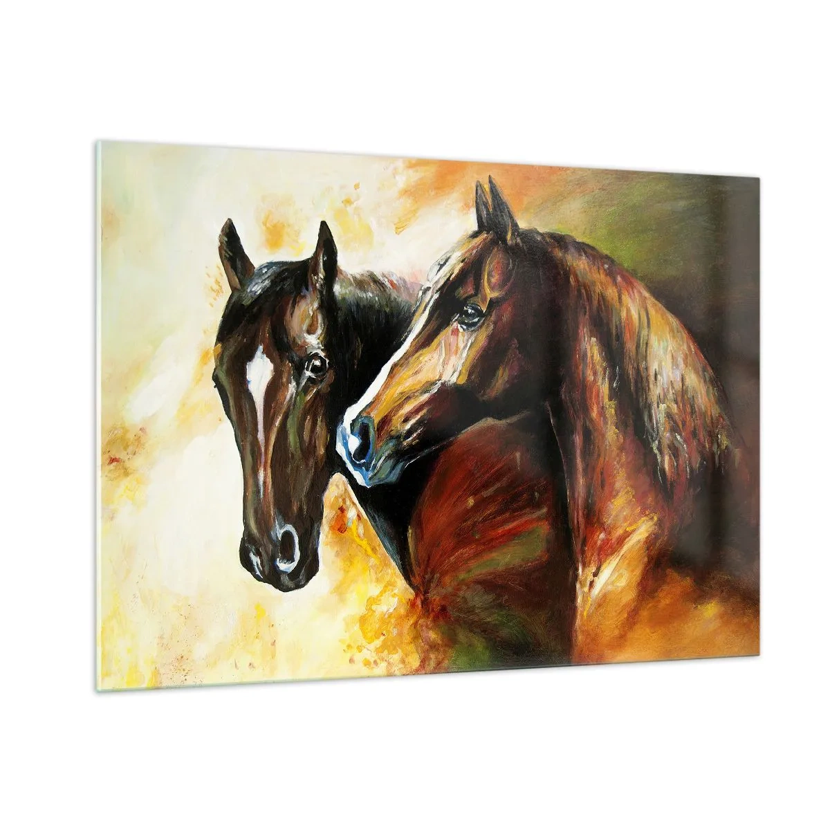 Üveg kép - Kétszer annyi sárm - 100x70 cm