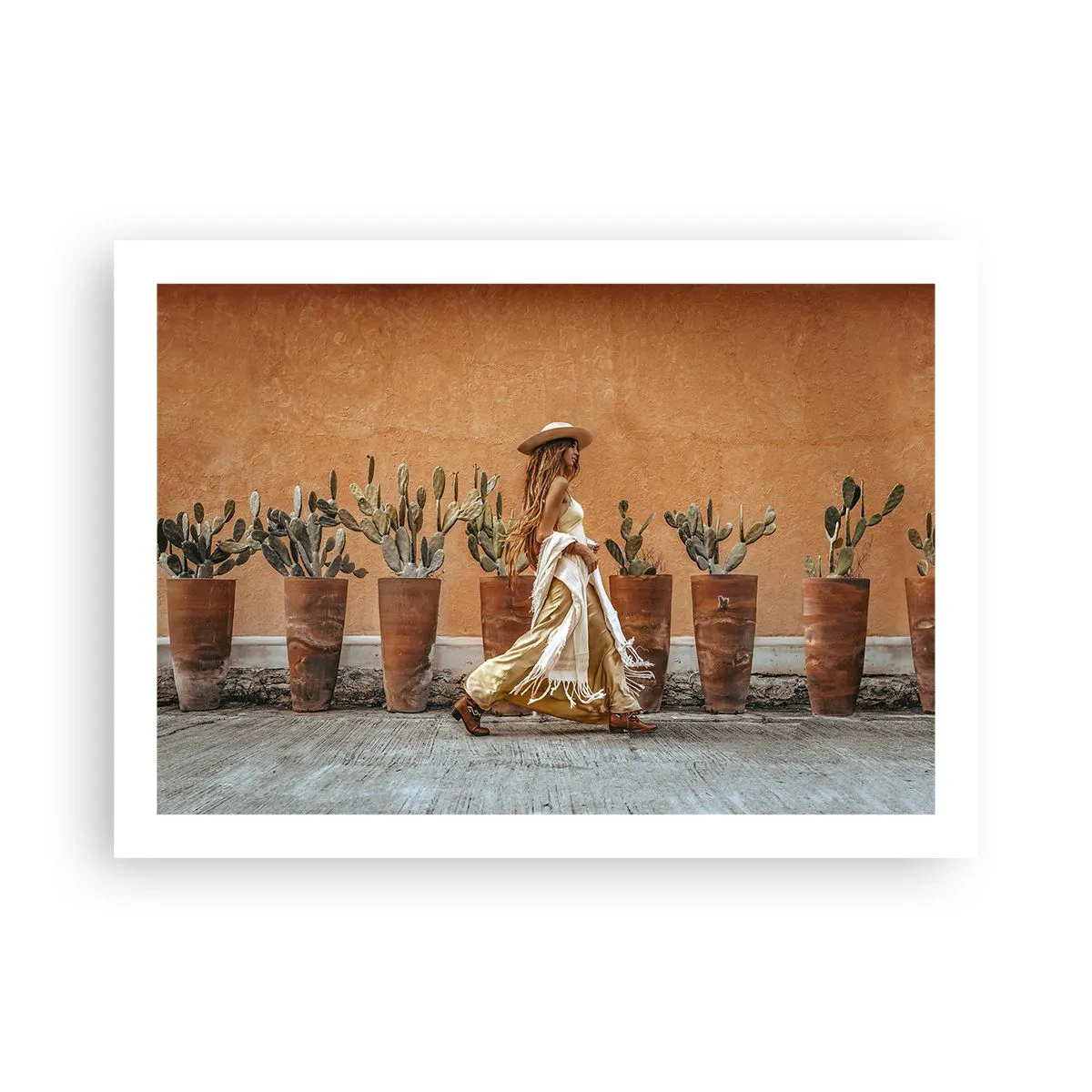 Poszter - Hippi stílusban - 70x50 cm