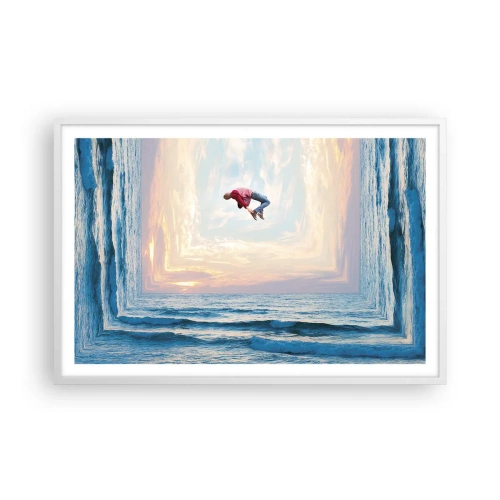 Poszter fekete keretben - Egy másik dimenzióba - 91x61 cm