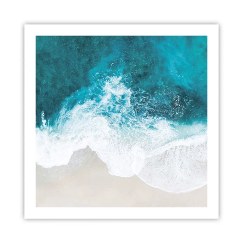 Poszter - Természetes simogatás - 60x60 cm