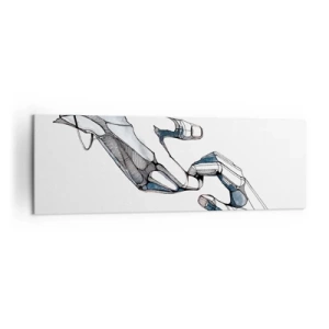 Vászonkép - Szép gesztus - 160x50 cm