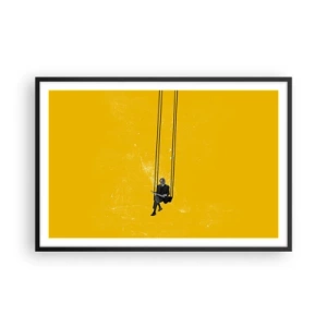 Poszter fehér keretben - Egy nap, mint a többi - 91x61 cm
