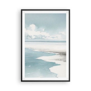 Poszter fehér keretben - Szelíd dagály - 61x91 cm