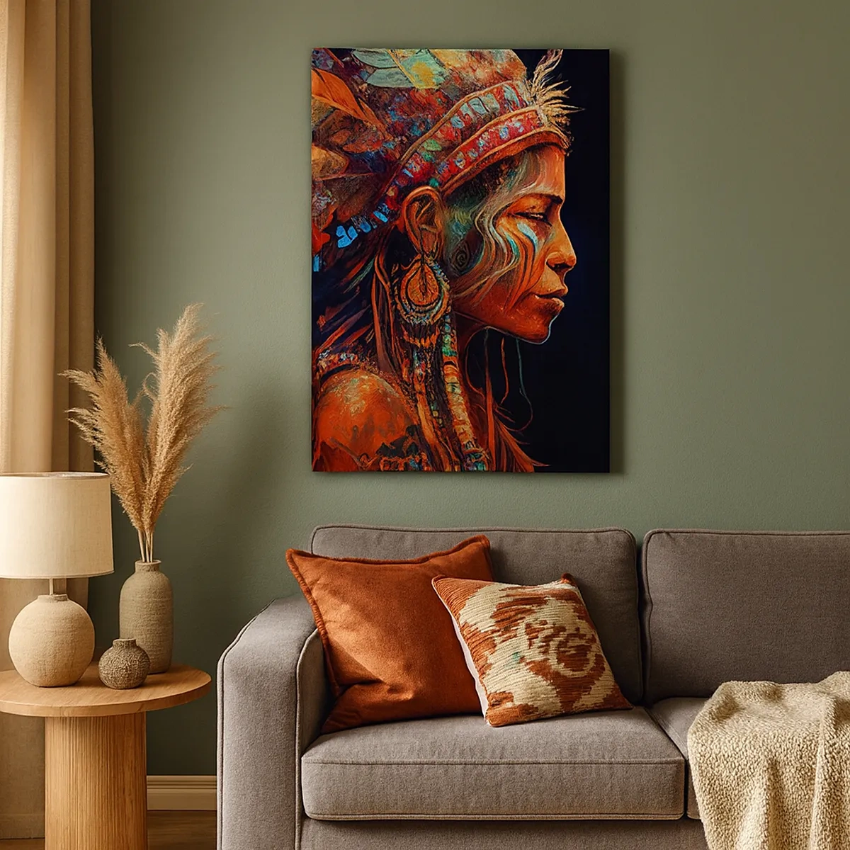 Vászonkép - Egy varázslatos rituálé - 50x70 cm