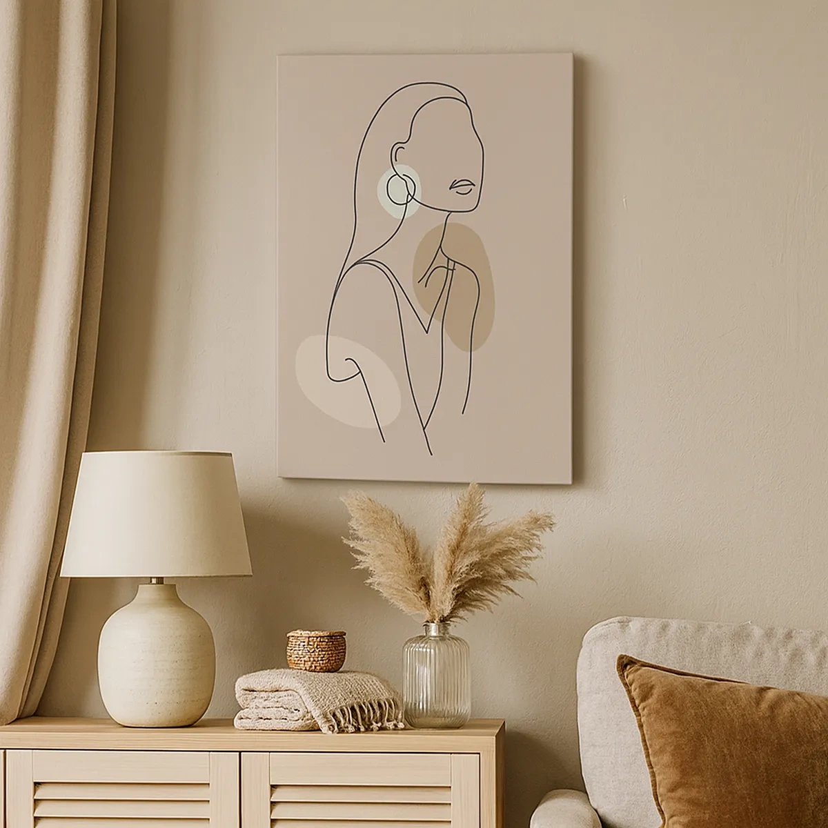 Vászonkép - Leány ikonja - 50x70 cm