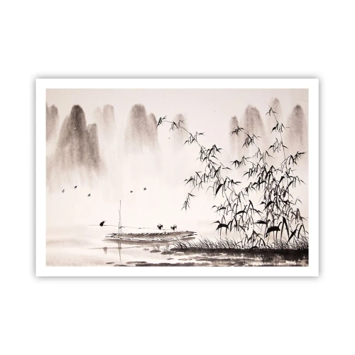 Poszter - A rizsföldek csendje - 100x70 cm