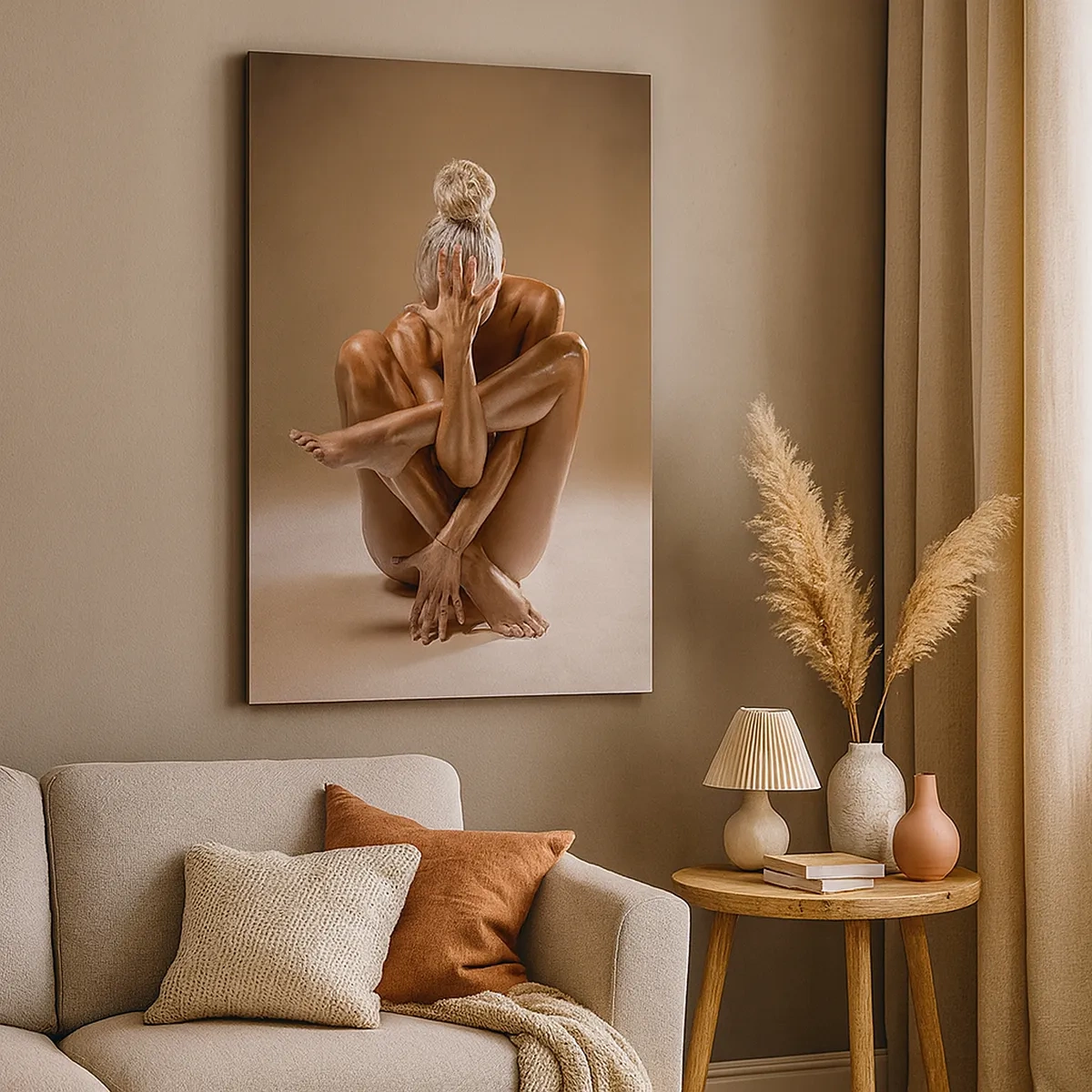 Vászonkép - A test és a lélek egysége - 50x70 cm