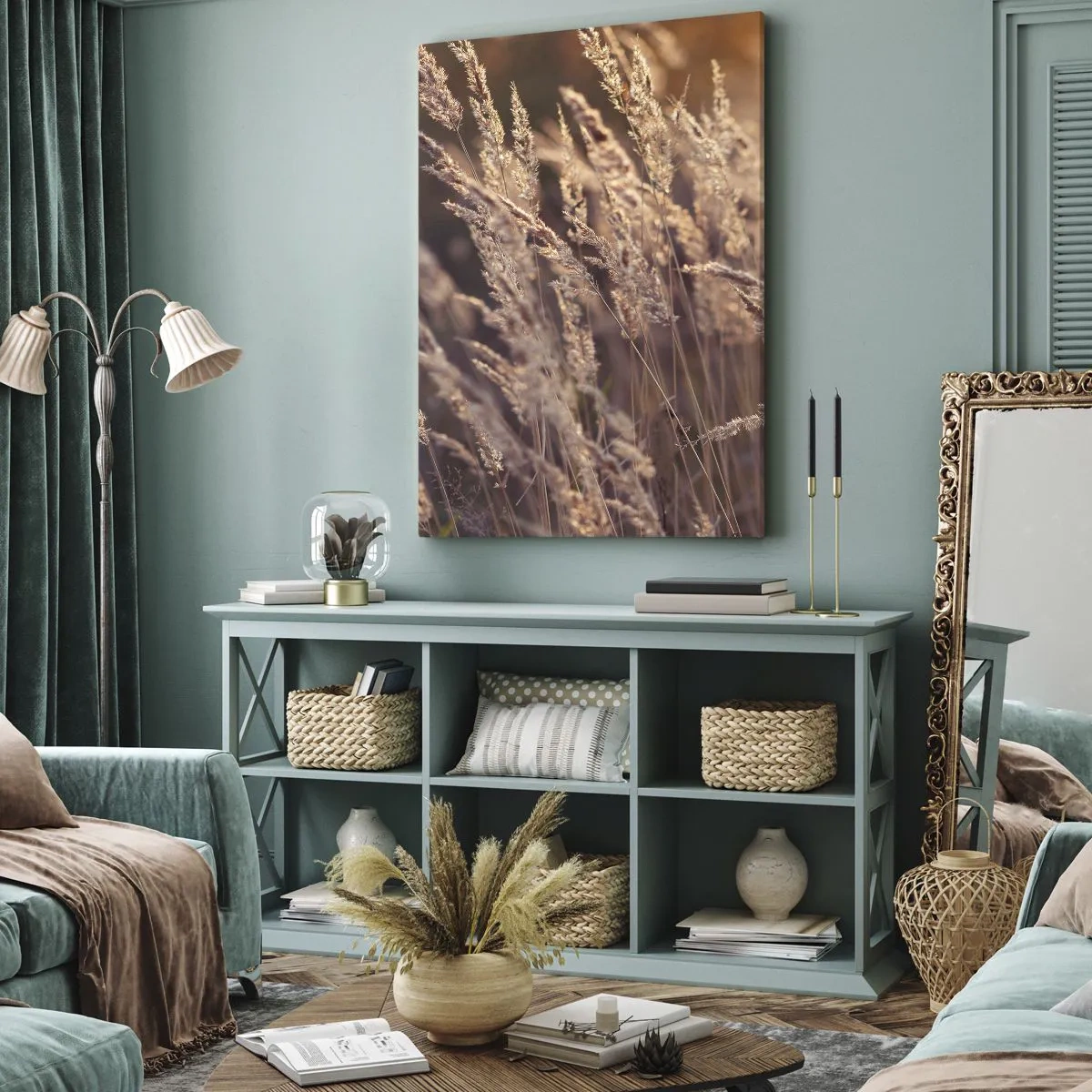 Vászonkép - Készen az ősz fogadására - 45x80 cm