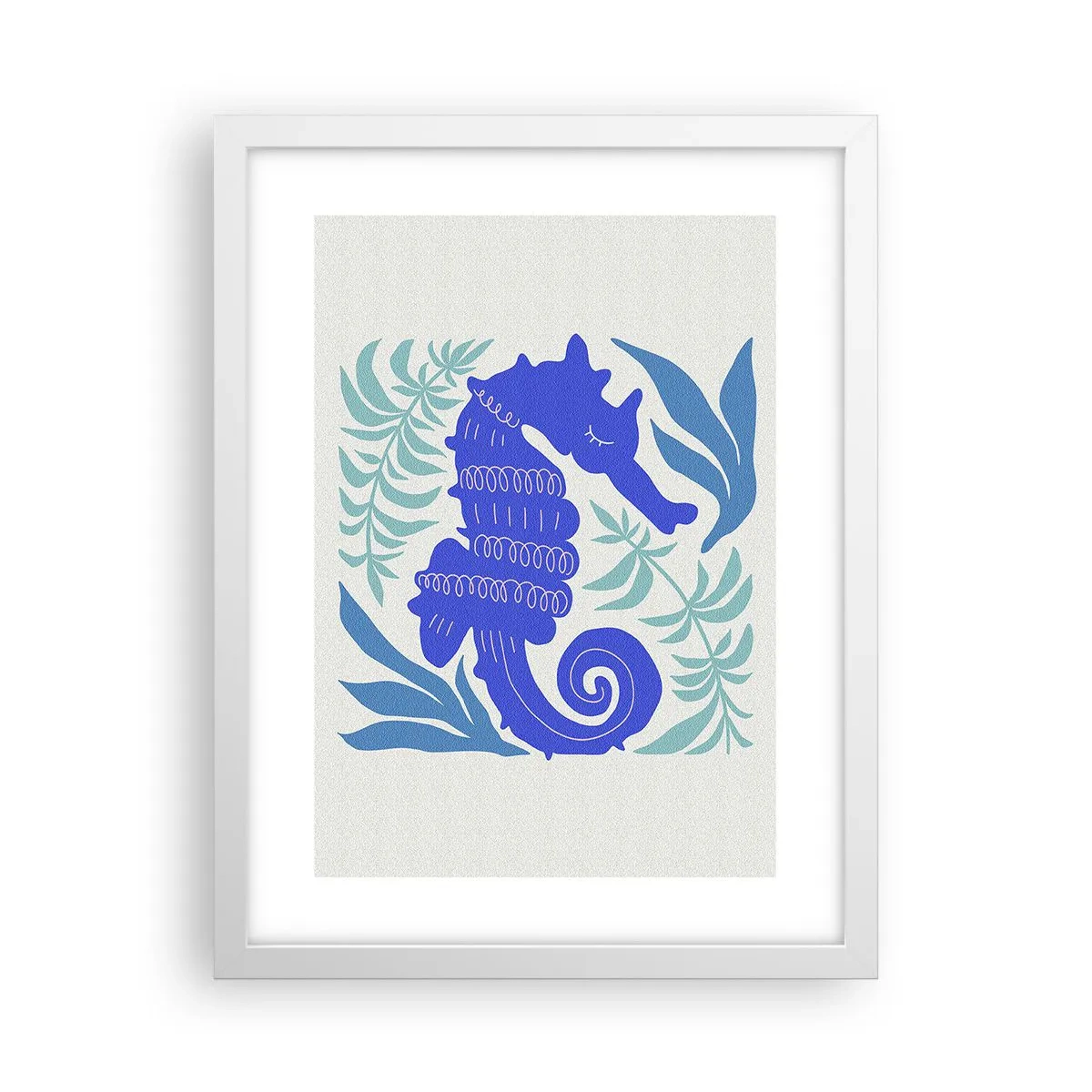 Poszter fekete keretben - Egy víz alatti réten - 30x40 cm