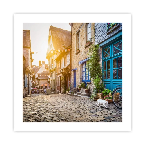 Poszter - A város fehér szelleme - 50x50 cm