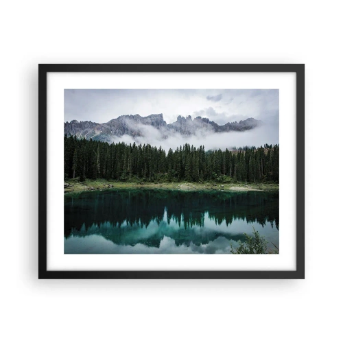 Poszter fehér keretben - Csitt, csit, ne zavard fel az állóvizet... - 50x40 cm