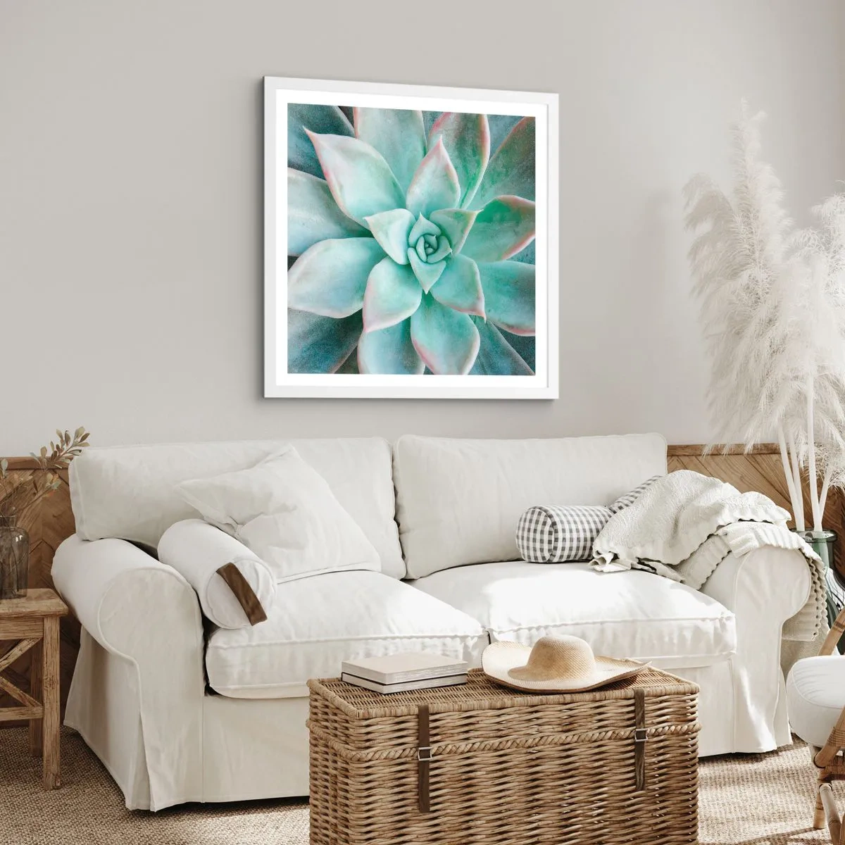 Poszter fekete keretben - A sivatag szíve - 50x50 cm