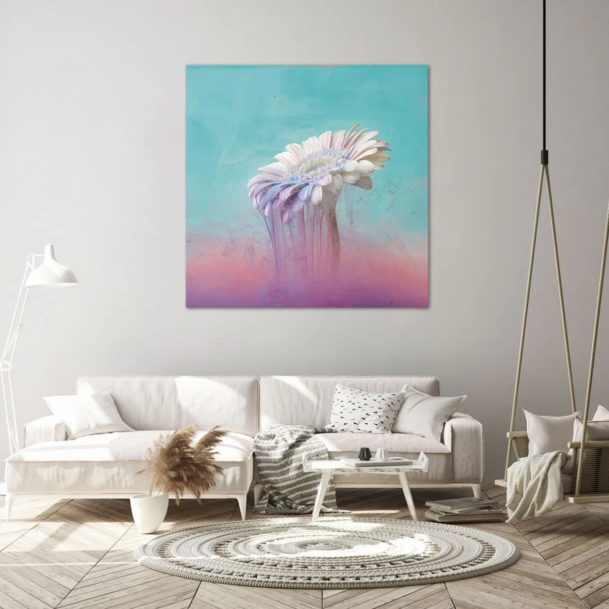 Vászonkép - A virág alvilág - 30x30 cm