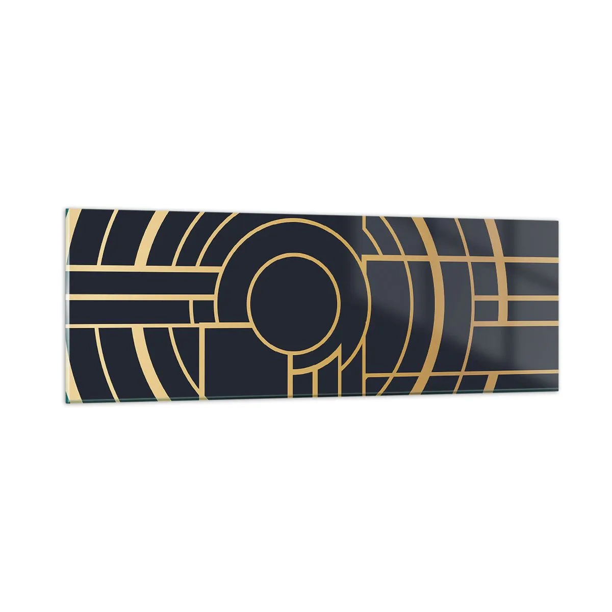 Üveg kép - A dolgok fordulatai - 90x30 cm