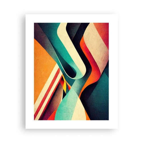 Poszter - Intenzív kompozíció - 40x50 cm