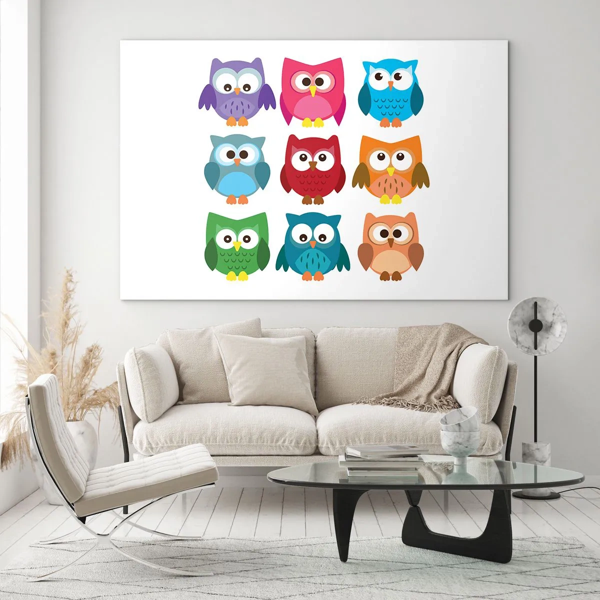 Üveg kép - Jó móka másnak lenni - 120x80 cm