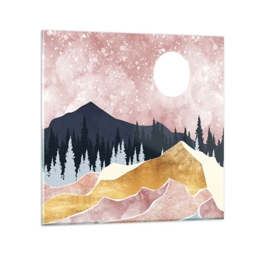 Üveg kép - Éjjeli őrség - 40x40 cm