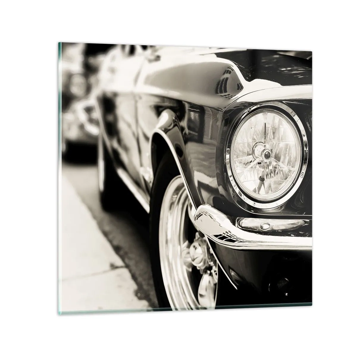 Üveg kép - Tartós ragyogás - 50x50 cm